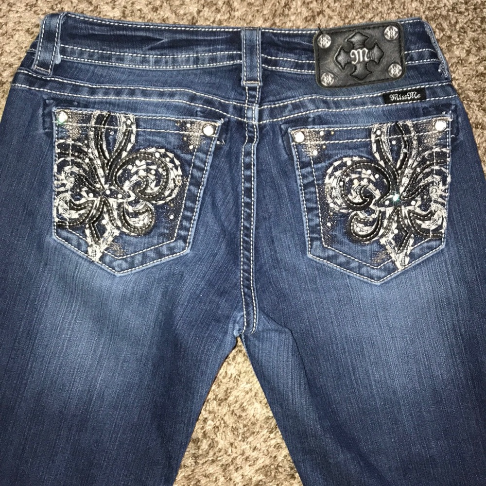 Miss Me Boot Cut Jeans Sz 30x32